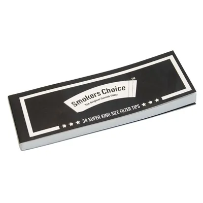 Smokers Choice Super King Size Black Blunt Tips