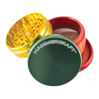 Grinder 4 dele Rasta Ø61 Hammercraft