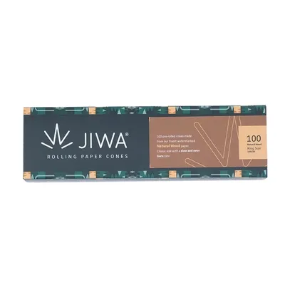 Jiwa Cones Kingsize Brown 100stk