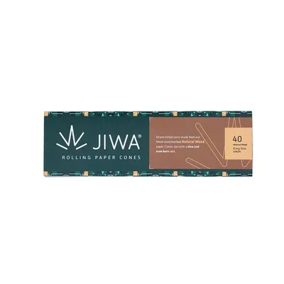 Jiwa Cones Kingsize Brown 40stk