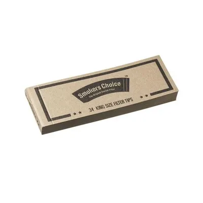 Smokers Choice King Size Brown Filter Tips