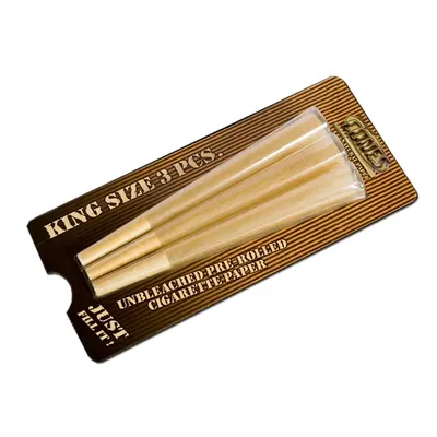 CONES Natural ubleget 3 stk