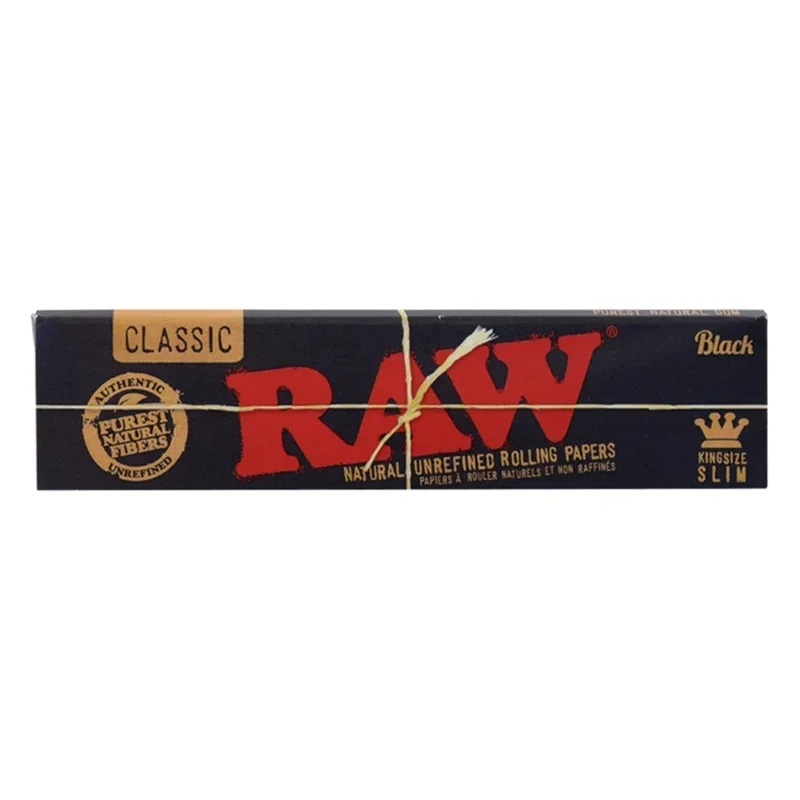 RAW Black King Size Slim Jointpapir - Hovedbillede