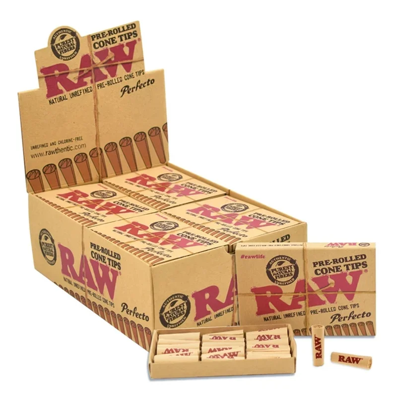 RAW Prerolled Cone Tips 21stk - Hovedbillede