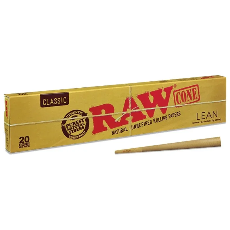 RAW Cones 20stk Lean size - Hovedbillede