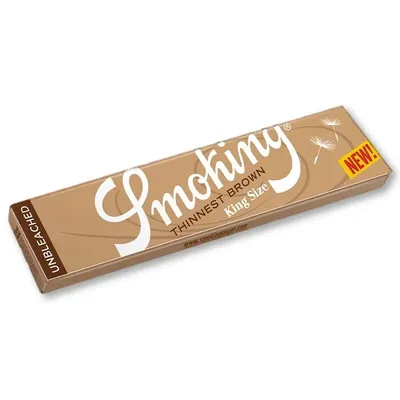 Brunt og Ekstra Tyndt Jointpapir i King Size | Smoking
