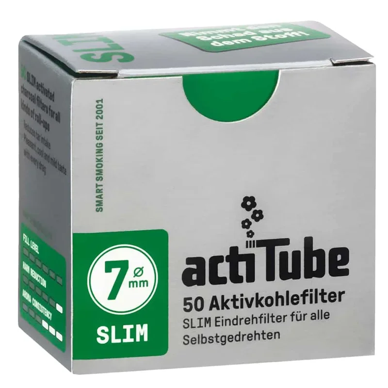 Activated Carbon Filters Slim | actiTube - Hovedbillede