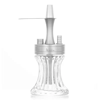Aladin - 2GO Portable Hookah Sølv