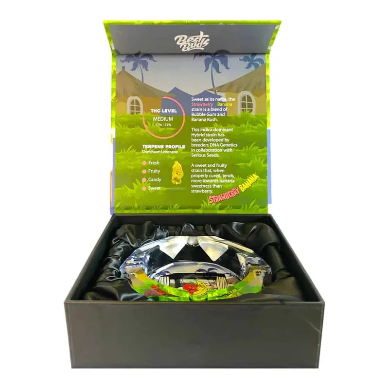 Best Buds - Crystal Ashtray Strawberry Banana - Billede 5