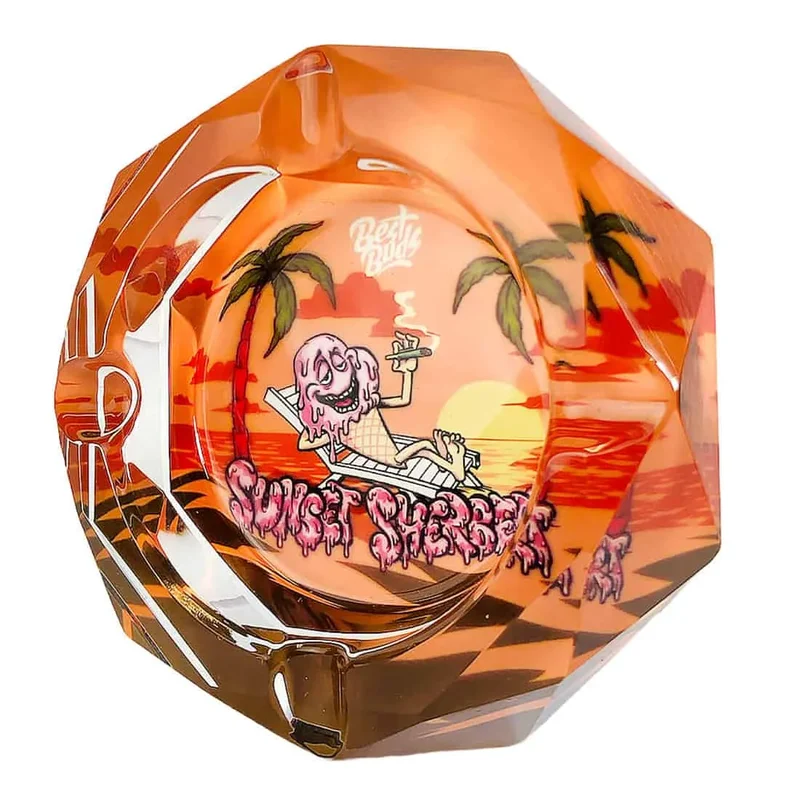 Best Buds - Crystal Ashtray Sunset Sherbet - Billede 4
