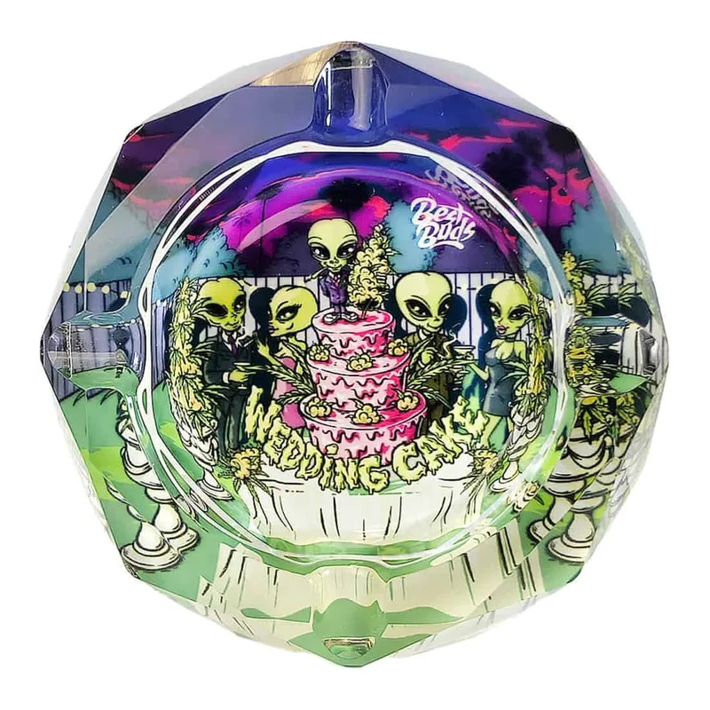 Best Buds - Crystal Ashtray Wedding Cake - Billede 2