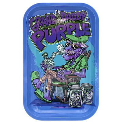 Best Buds - Grand Daddy Purple Metal Rullebakke 176 x 275 mm