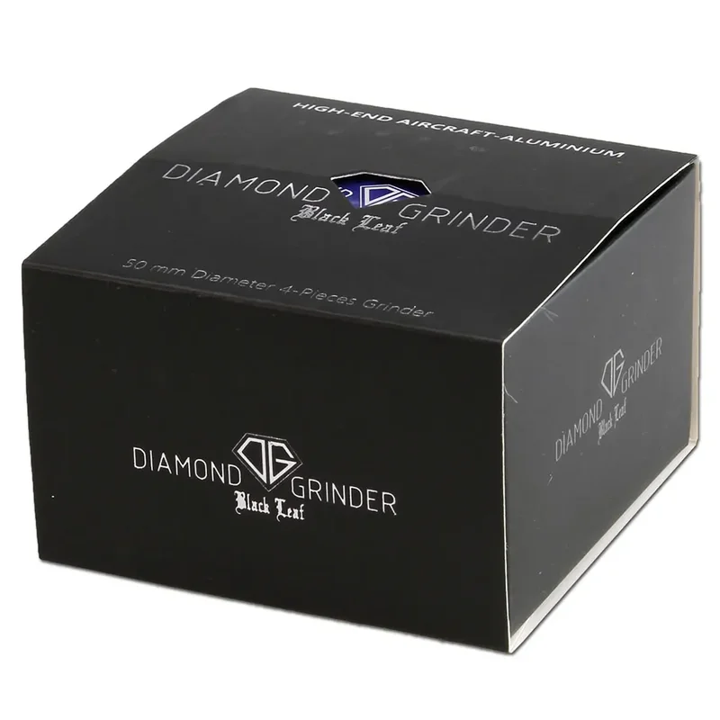Black Leaf - Diamond Silver 4-Part Ø50 - Billede 3