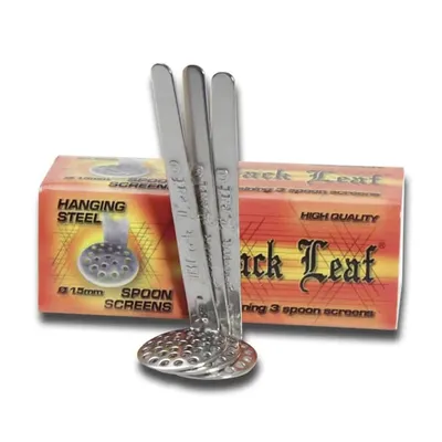 Black Leaf - Spoon Screen Pack 15,0 mm