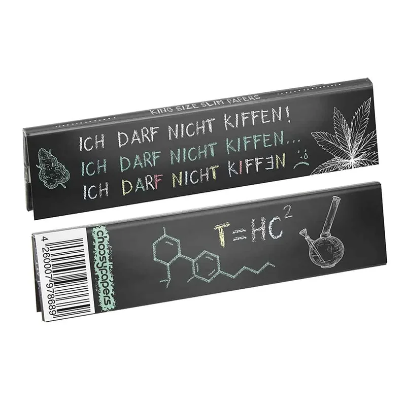 Choosypapers - ICH DARF NICHT KIFFEN King Size Slim - Billede 2