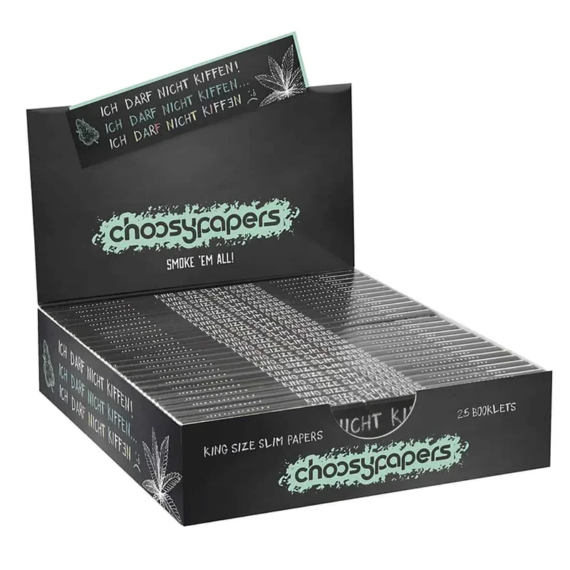Choosypapers - ICH DARF NICHT KIFFEN King Size Slim - Billede 3