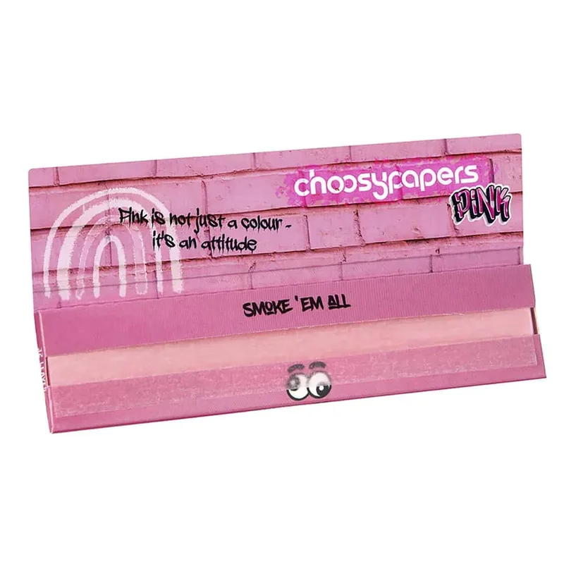 Choosypapers - PINK GRAFFITI King Size Slim - Hovedbillede