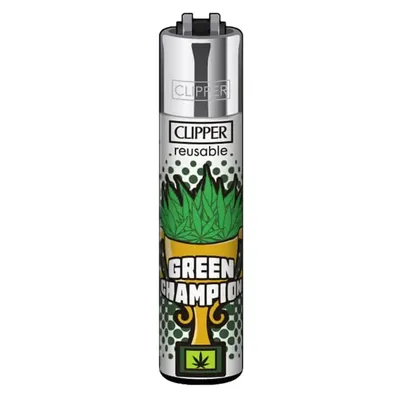 Clipper Lighter - Green Champion