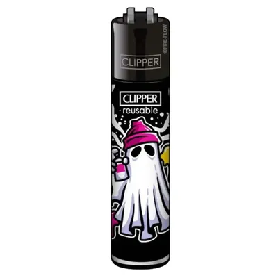 Clipper Lighter - Spray Ghost