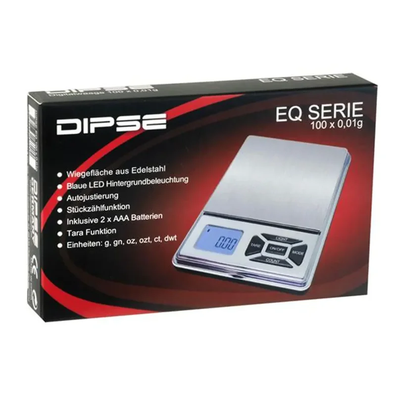 DIPSE - EQ Serie Softtouch Black 0,01-100g - Billede 2