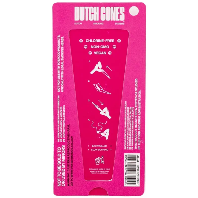 Dutch Cones - Pink King Size Cones 3 stk - Billede 4