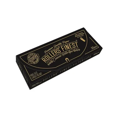 Rollers Finest KS Black Smartpack Filter Tips