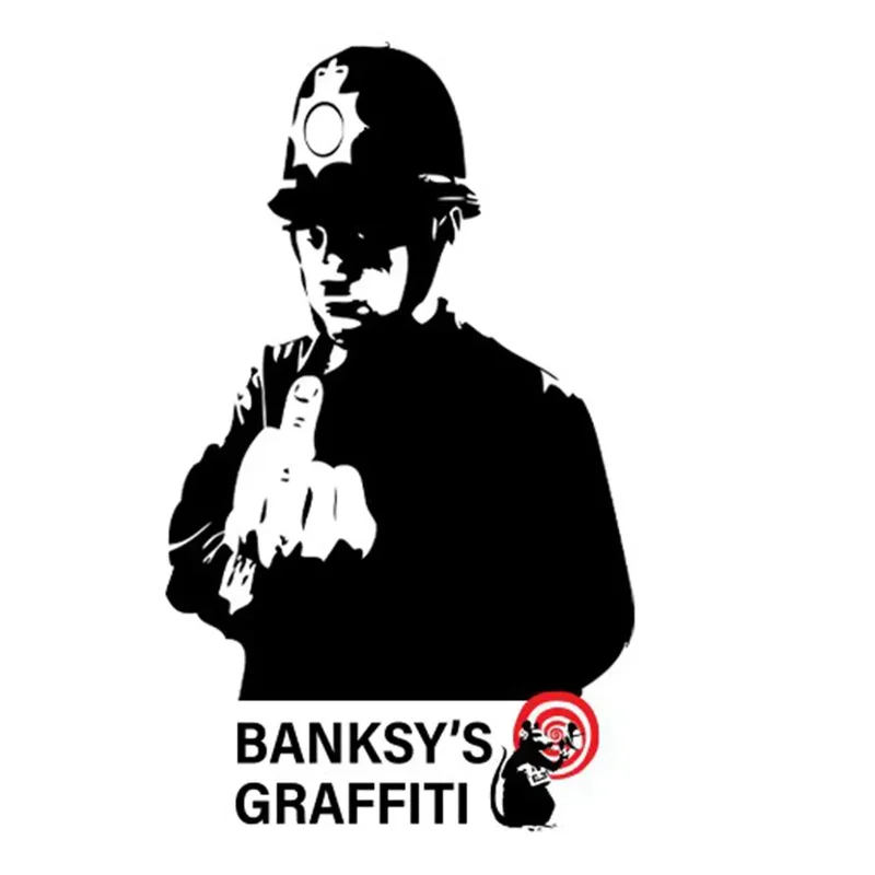 G-Rollz - Banksy's Grafitti 'Rude Copper' Beaker 31 cm - Billede 4