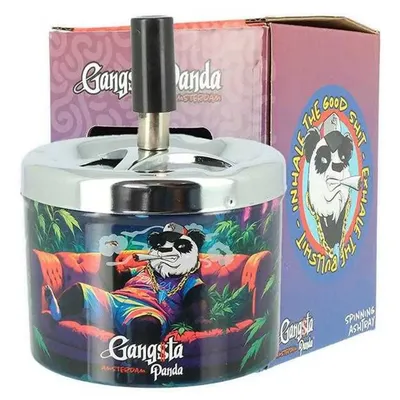 Gangsta Panda - Weed Sofa Spinning Ashtray