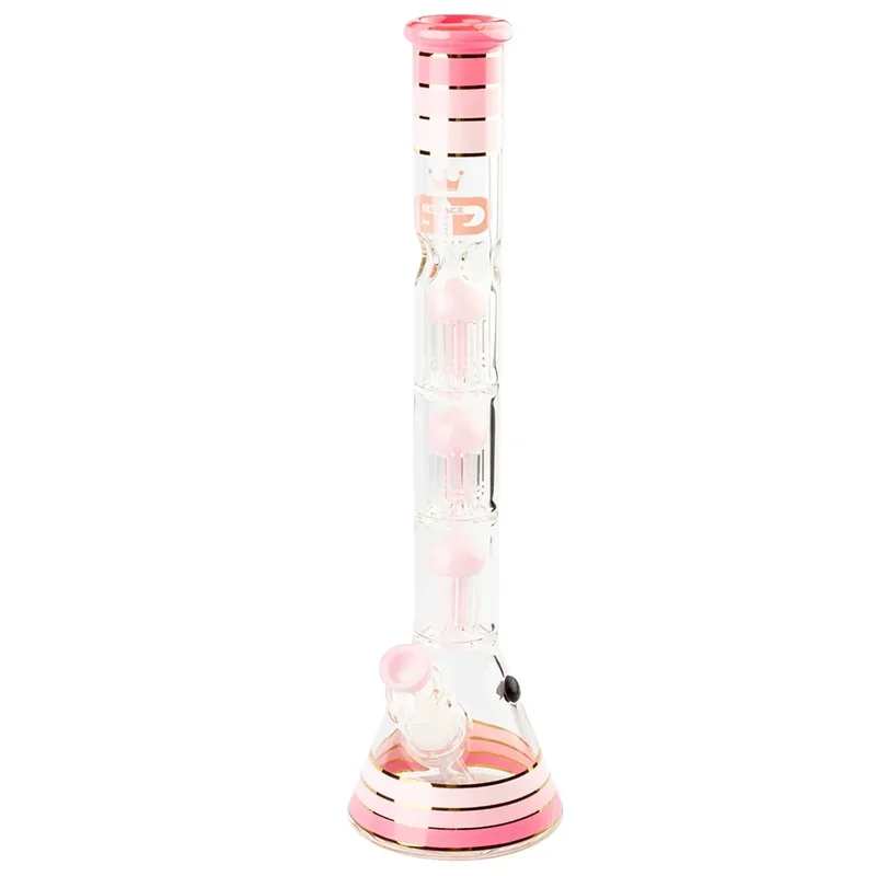 Grace Glass - Golden Line Pink Triple Percolator 48 cm - Billede 3