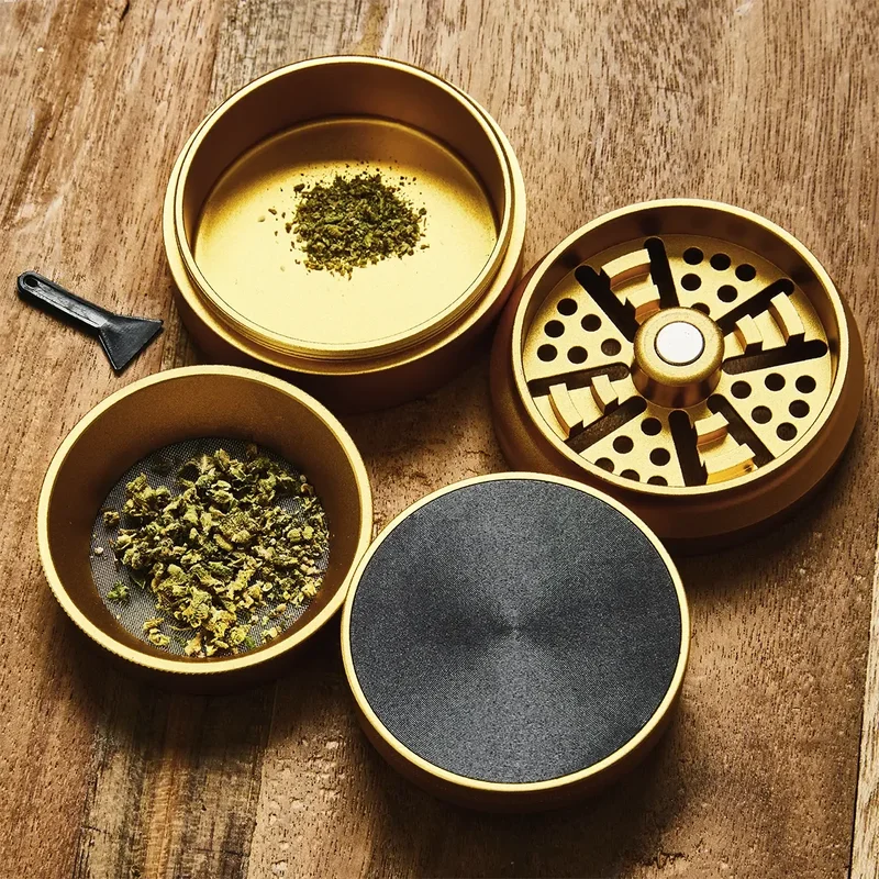 GRANNY'S WEED - New World Grinder Gold Ø55-63 - Billede 4