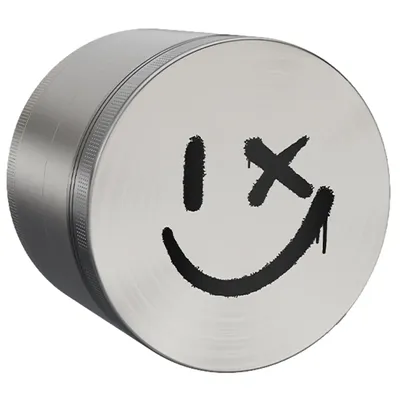 GRINDNATION - Smiley Silver Ø63
