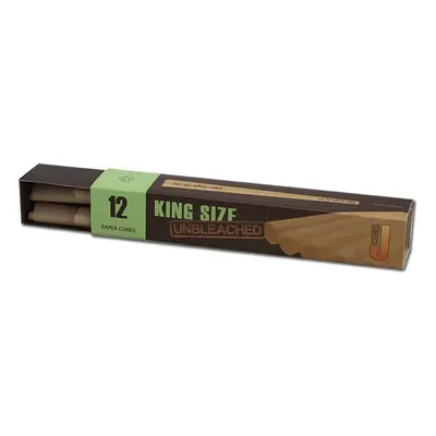 Ubleget King Size Cones 12 stk | JWare