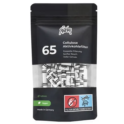 Aktiv Kul Filter 65 stk Hvid | Kailar