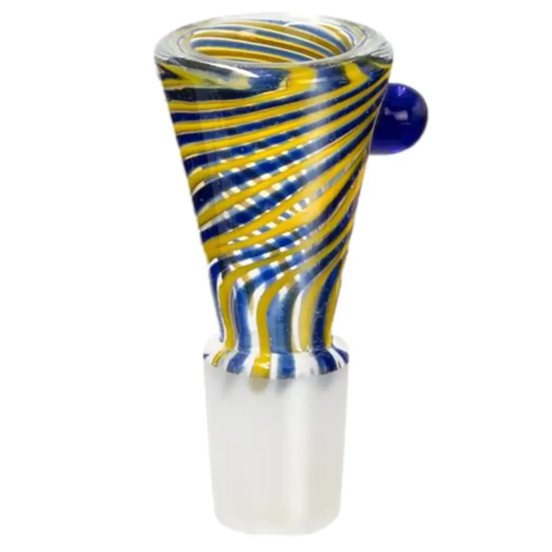 KNIST - Batik Cone Bowl Blue SG 18,8 - Billede 2