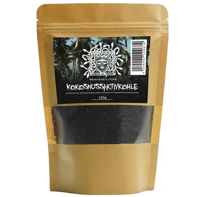 Medusa - Løst Kokosbaseret Aktivt Kul 150g