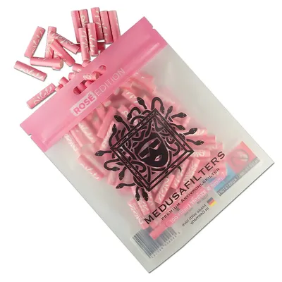Aktivt Kul Filtertips Rosé Edition 100 stk | Medusa