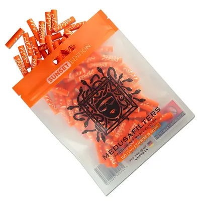 Aktivt Kul Filtertips Sunset Edition 100 stk | Medusa