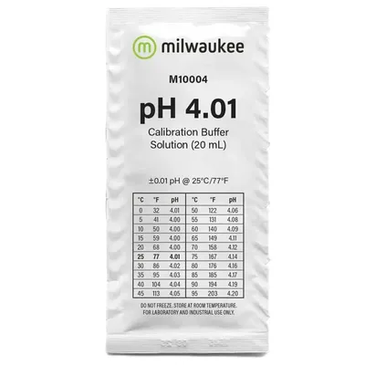Milwaukee - pH 4,01 Kalibreringsvæske 20 ml