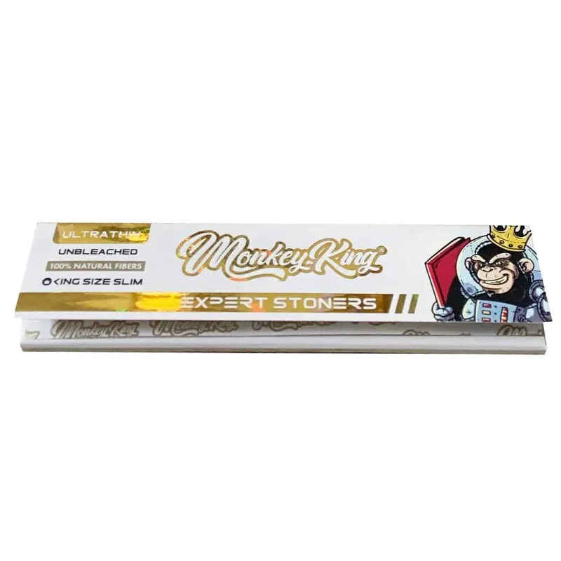 Monkey King - Expert Stoners Unbleached Ultra Thin King Size Slim - Hovedbillede