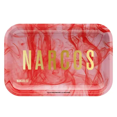 Narcos - Pink Small Rolling Tray