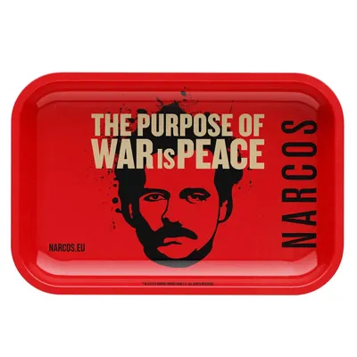 Narcos - Red Small Rolling Tray