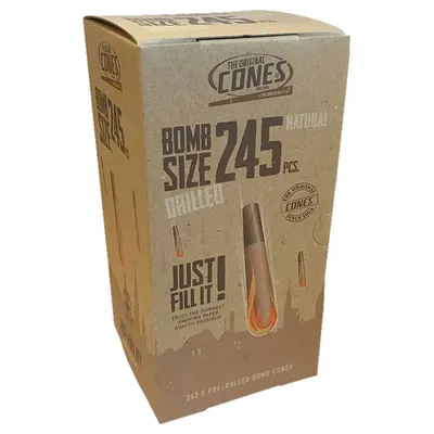 Natural Bomb Size 245 stk | Original Cones
