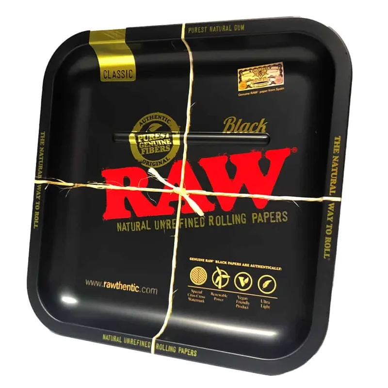RAW - Black Square Metal Tray - Billede 2