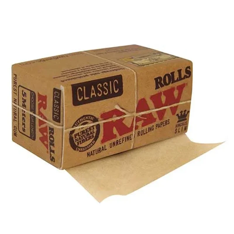 RAW - Classic King Size Slim Meterpapir 5 m - Billede 2