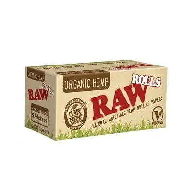 RAW - Organic King Size Slim Meterpapir