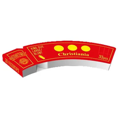 Christinia King Size Large Filtertips | Rollers Finest