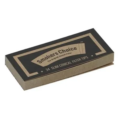 Natural Slim Conical (Small) Filtertips | Smokers Choice