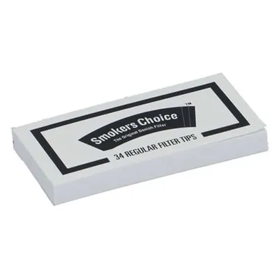 Smokers Choice - White Regular (Små) Filtertips