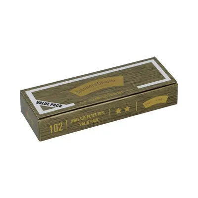 Smokers Choice King Size Gold Tips Mega Pack