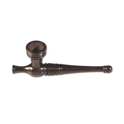 Træ Pibe - Ibenholt Brun 130 mm